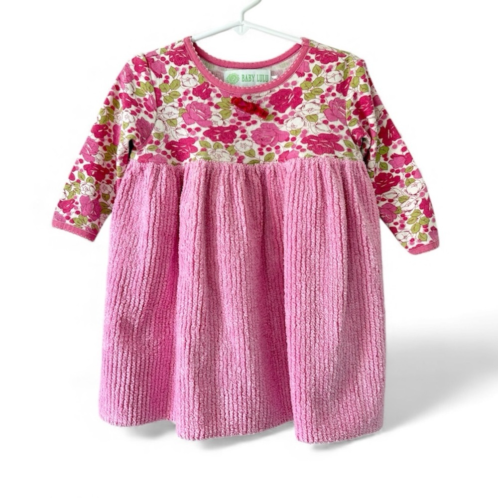 Baby Lulu Floral Long Sleeve Dress 2T